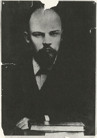 Philipp Schönborn, detail of Vladimir Lenin from a photograph taken in 1897, 1948 